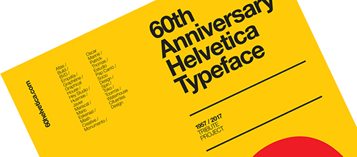 Helvetica reaches 60