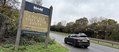 Christmas billboard Christmas billboard