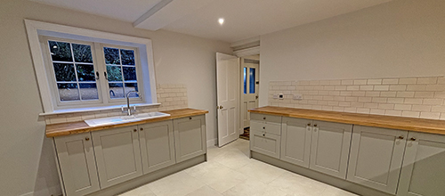 Period-style cottage